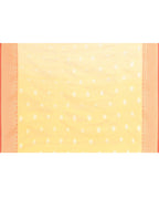 Piyari Fashion Women's Yellow Zari Cotton Tissue Jamdani Saree | Grocsy