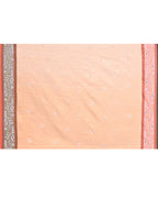 Piyari Fashion Women's Gold Zari Cotton Tissue Jamdani Saree | Grocsy