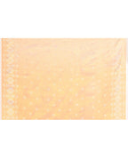 Piyari Fashion Women's Gold Zari Cotton Tissue Jamdani Saree | Grocsy
