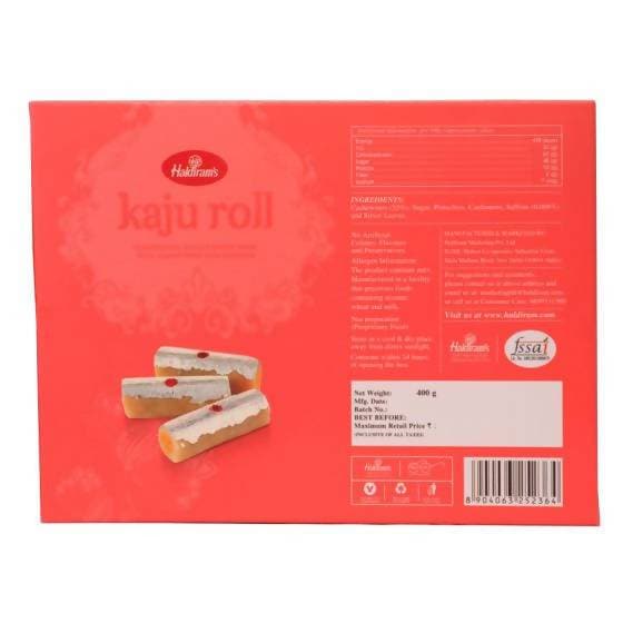 Haldiram's Kaju Roll | Grocsy