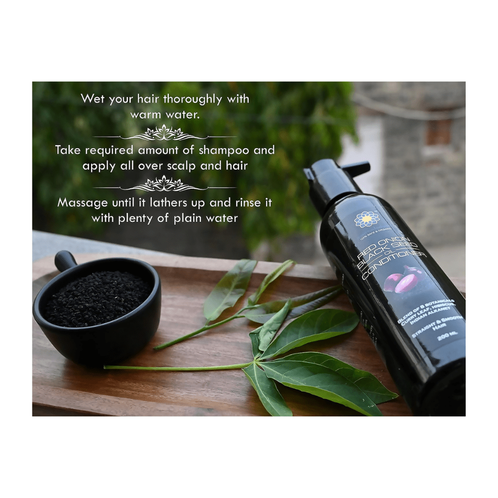 Ayurvedashree Red Onion & Black Seed Oil Conditioner | Grocsy