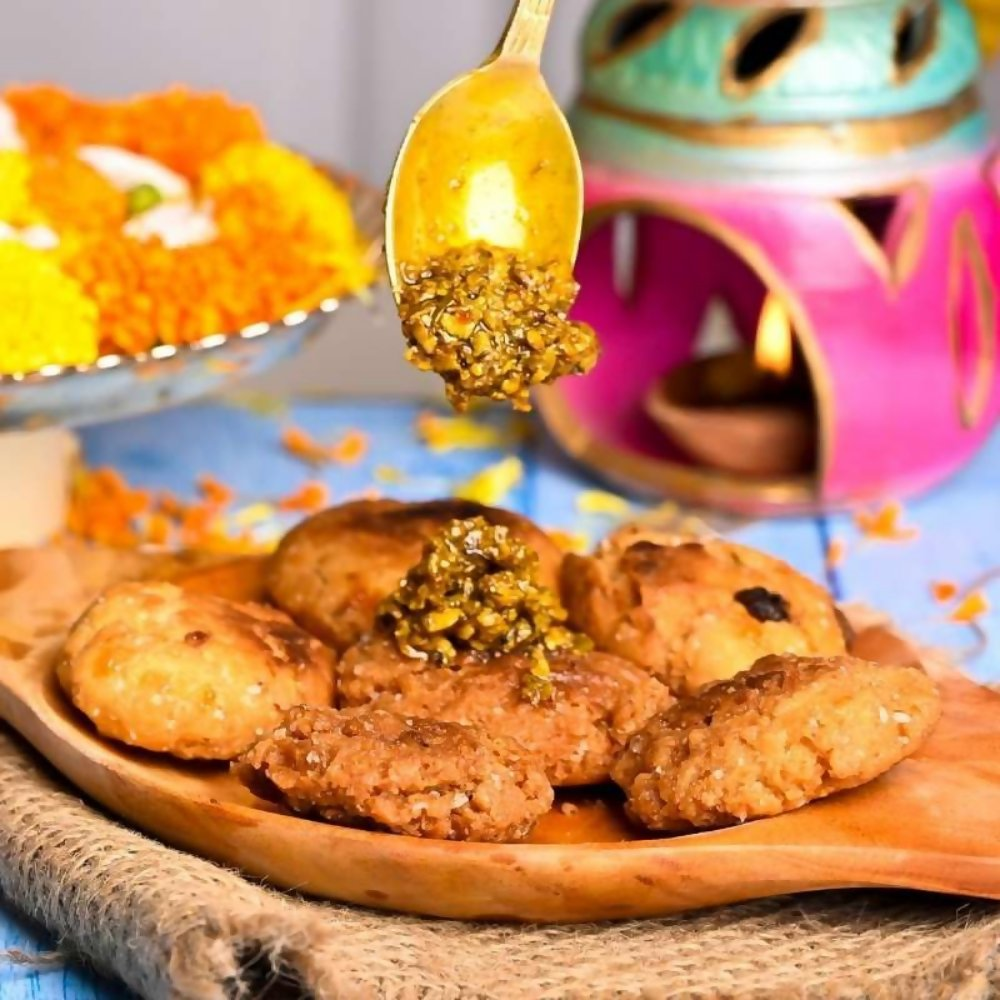 Jhaji Store Oal Ginger Chilli Mix Pickle | Grocsy