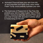 Soulflower Handmade Soap with Deodorizing Charcoal | Grocsy