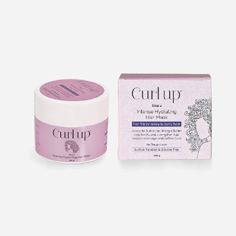 Curl Up Intense Hydrating Hair Mask | Grocsy