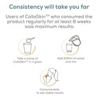 TrueBasics CollaSkin, Marine Collagen Peptides for Youthful Glowing Skin - Orange | Grocsy