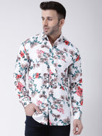 RIAG Multi color Men's Full Sleeves Printed Shirt | Grocsy