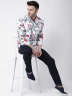 RIAG Multi color Men's Full Sleeves Printed Shirt | Grocsy