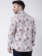 RIAG Multi color Men's Full Sleeves Printed Shirt | Grocsy
