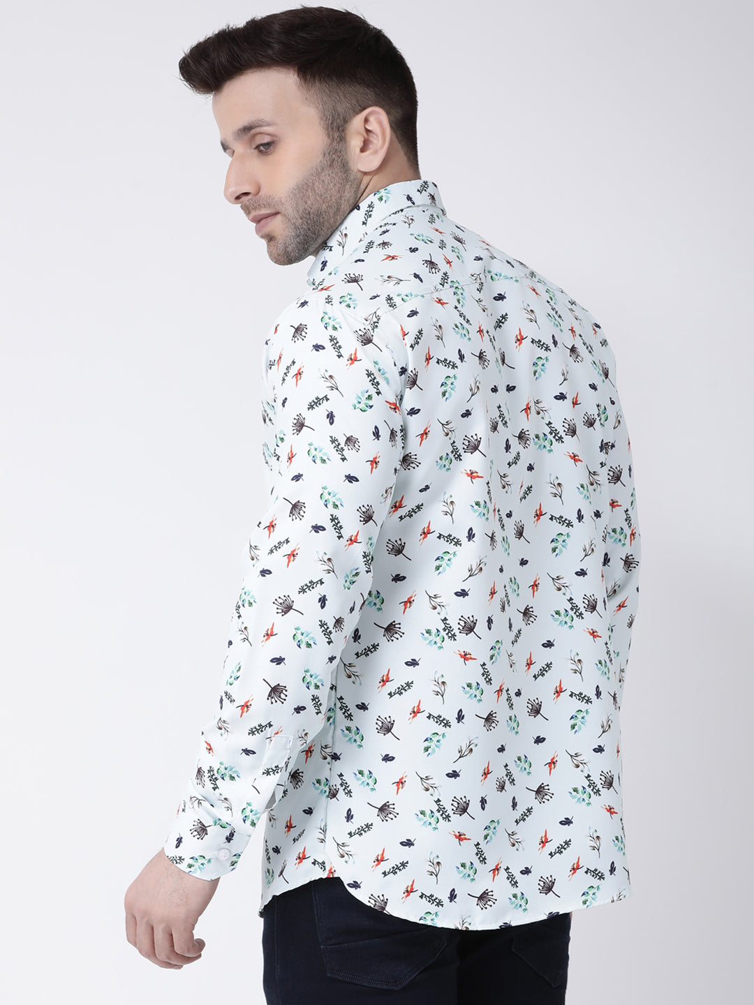 RIAG Multi color Men's Full Sleeves Printed Shirt | Grocsy