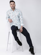 RIAG Multi color Men's Full Sleeves Printed Shirt | Grocsy
