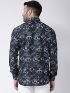RIAG Multi color Men's Full Sleeves Printed Shirt | Grocsy