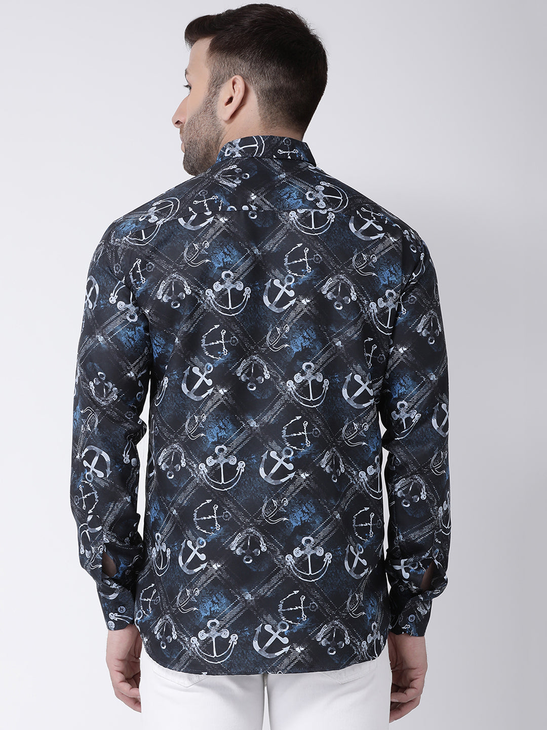 RIAG Multi color Men's Full Sleeves Printed Shirt | Grocsy