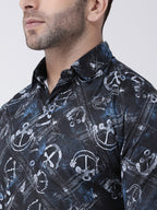 RIAG Multi color Men's Full Sleeves Printed Shirt | Grocsy