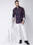 RIAG Multi color Men's Full Sleeves Printed Shirt | Grocsy