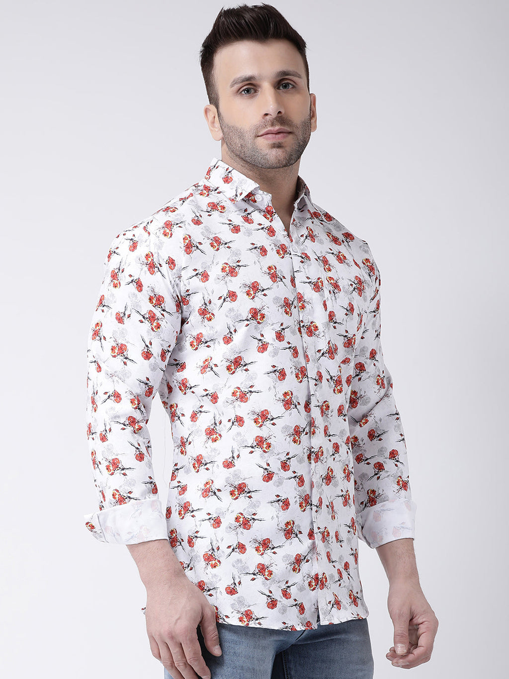RIAG Multi color Men's Full Sleeves Printed Shirt | Grocsy