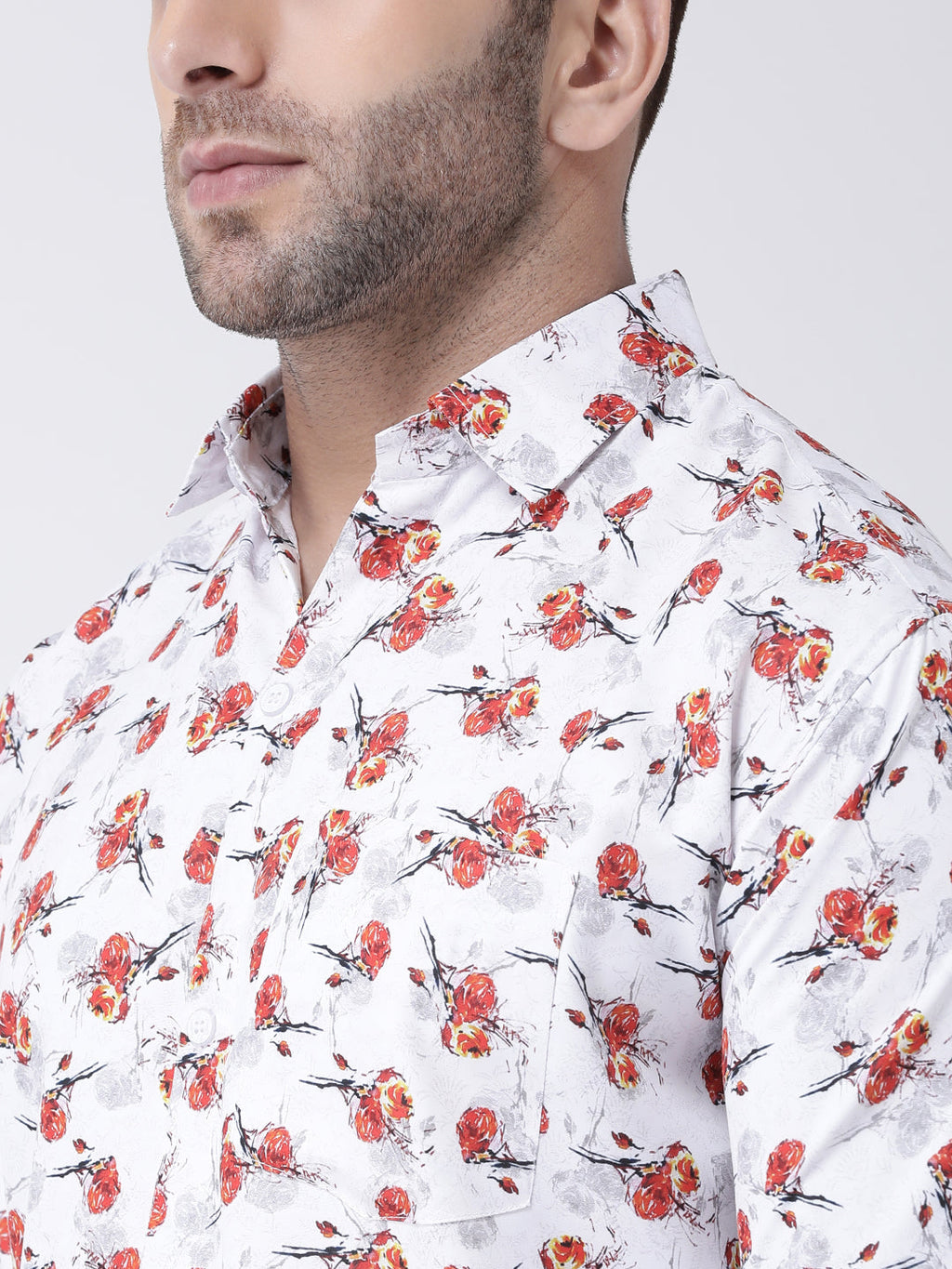 RIAG Multi color Men's Full Sleeves Printed Shirt | Grocsy
