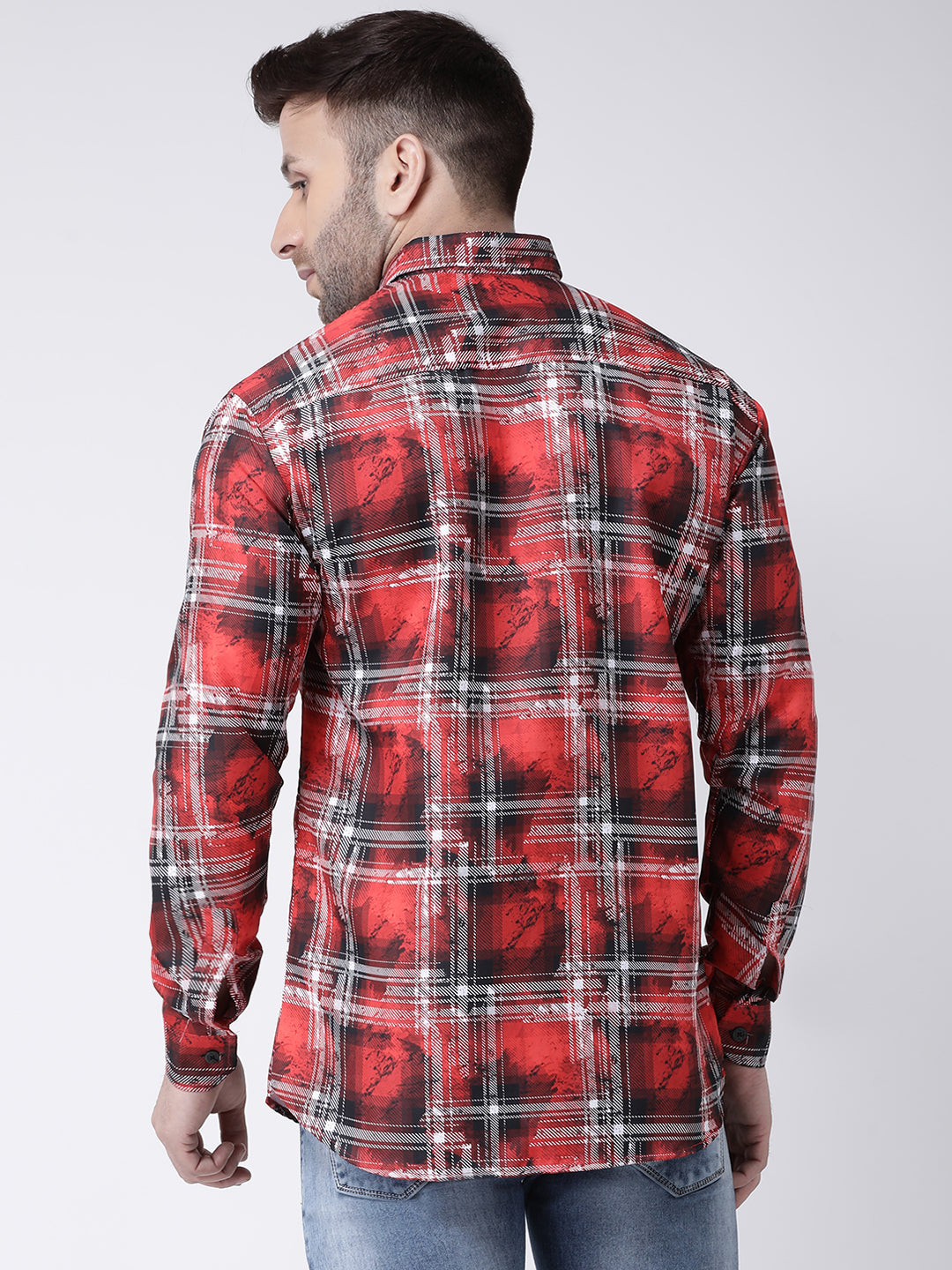 RIAG Multi color Men's Full Sleeves Printed Shirt | Grocsy