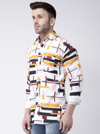 RIAG Multi color Men's Full Sleeves Printed Shirt | Grocsy