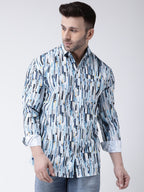 RIAG Multi color Men's Full Sleeves Printed Shirt | Grocsy