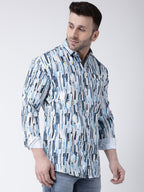 RIAG Multi color Men's Full Sleeves Printed Shirt | Grocsy