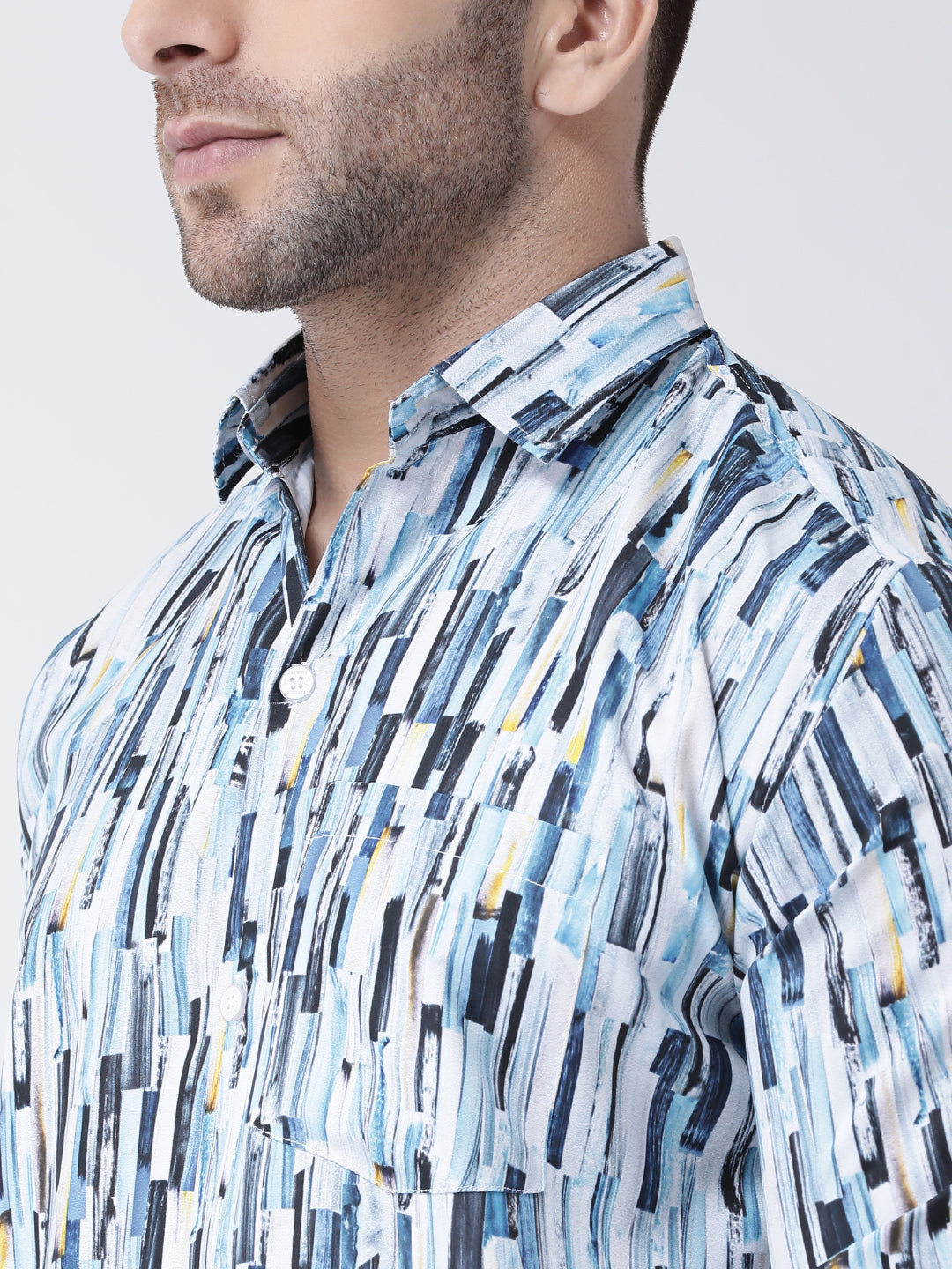 RIAG Multi color Men's Full Sleeves Printed Shirt | Grocsy