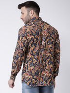 RIAG Multi color Men's Full Sleeves Printed Shirt | Grocsy