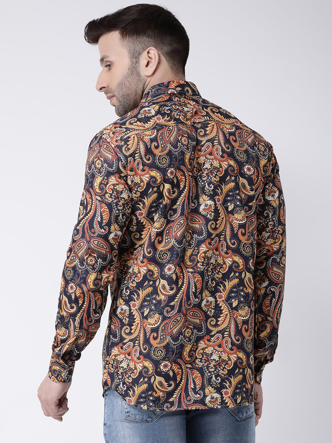 RIAG Multi color Men's Full Sleeves Printed Shirt | Grocsy