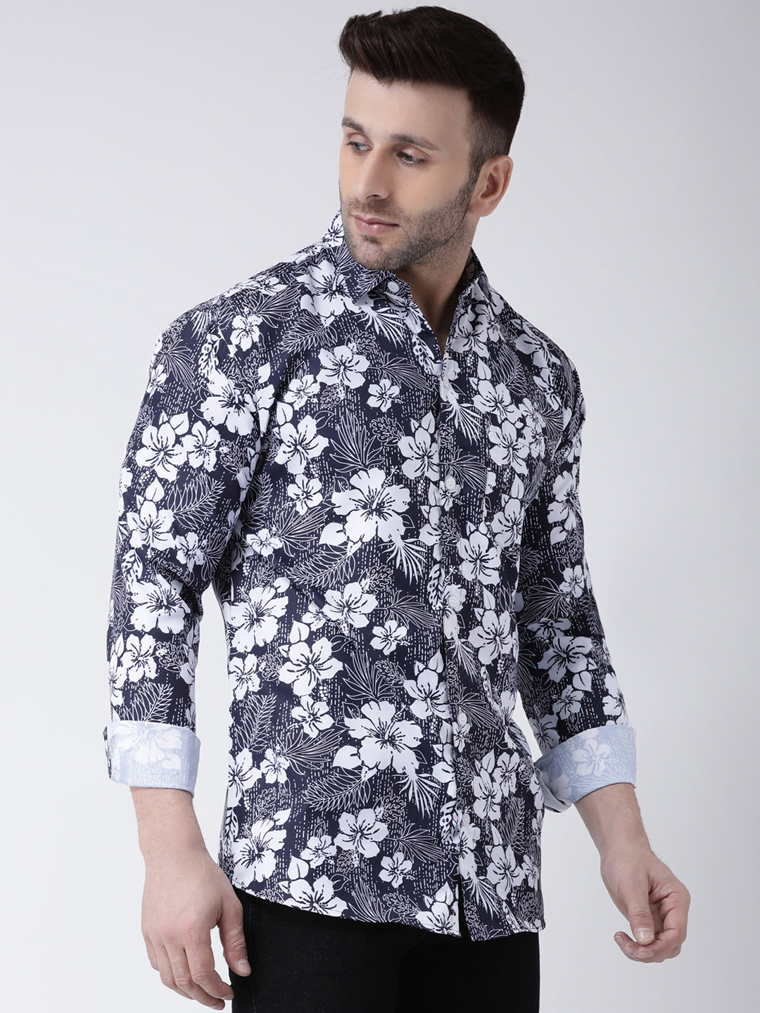 RIAG Multi color Men's Full Sleeves Printed Shirt | Grocsy