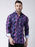 RIAG Multi color Men's Full Sleeves Printed Shirt | Grocsy