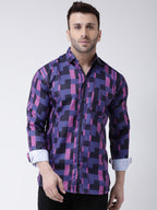 RIAG Multi color Men's Full Sleeves Printed Shirt | Grocsy