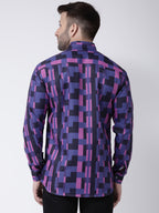 RIAG Multi color Men's Full Sleeves Printed Shirt | Grocsy
