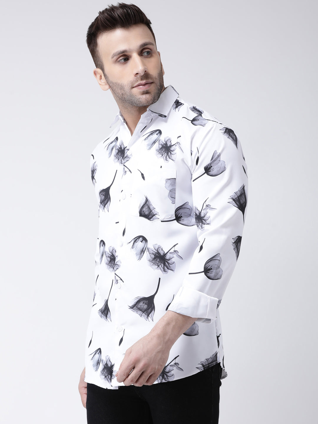 RIAG Multi color Men's Full Sleeves Printed Shirt | Grocsy
