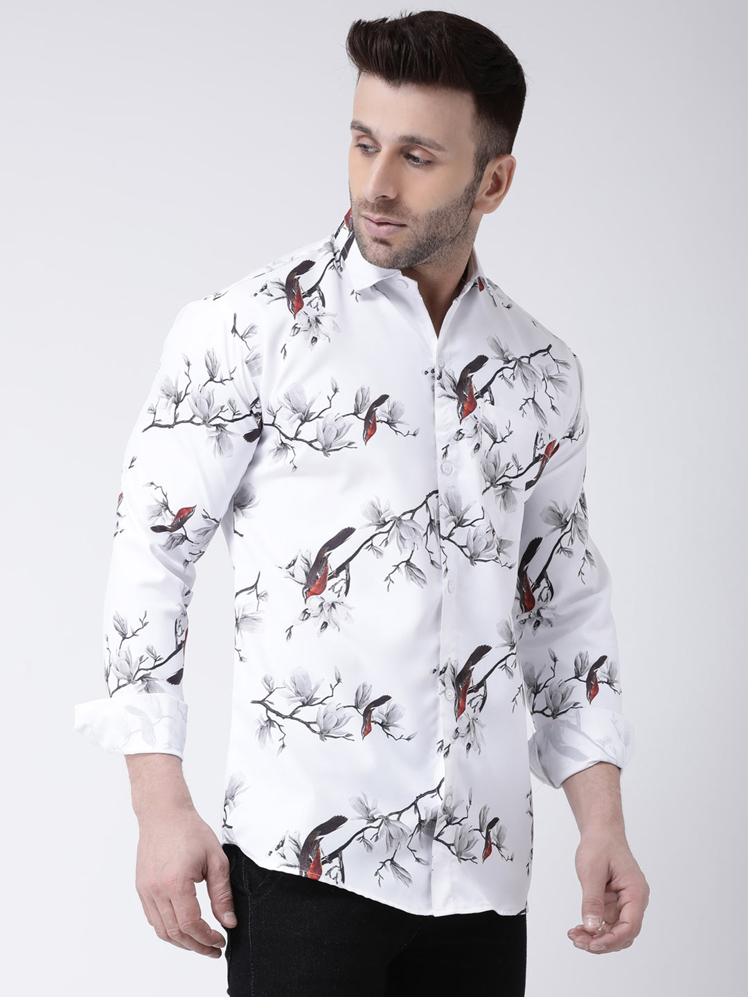 RIAG Multi color Men's Full Sleeves Printed Shirt | Grocsy