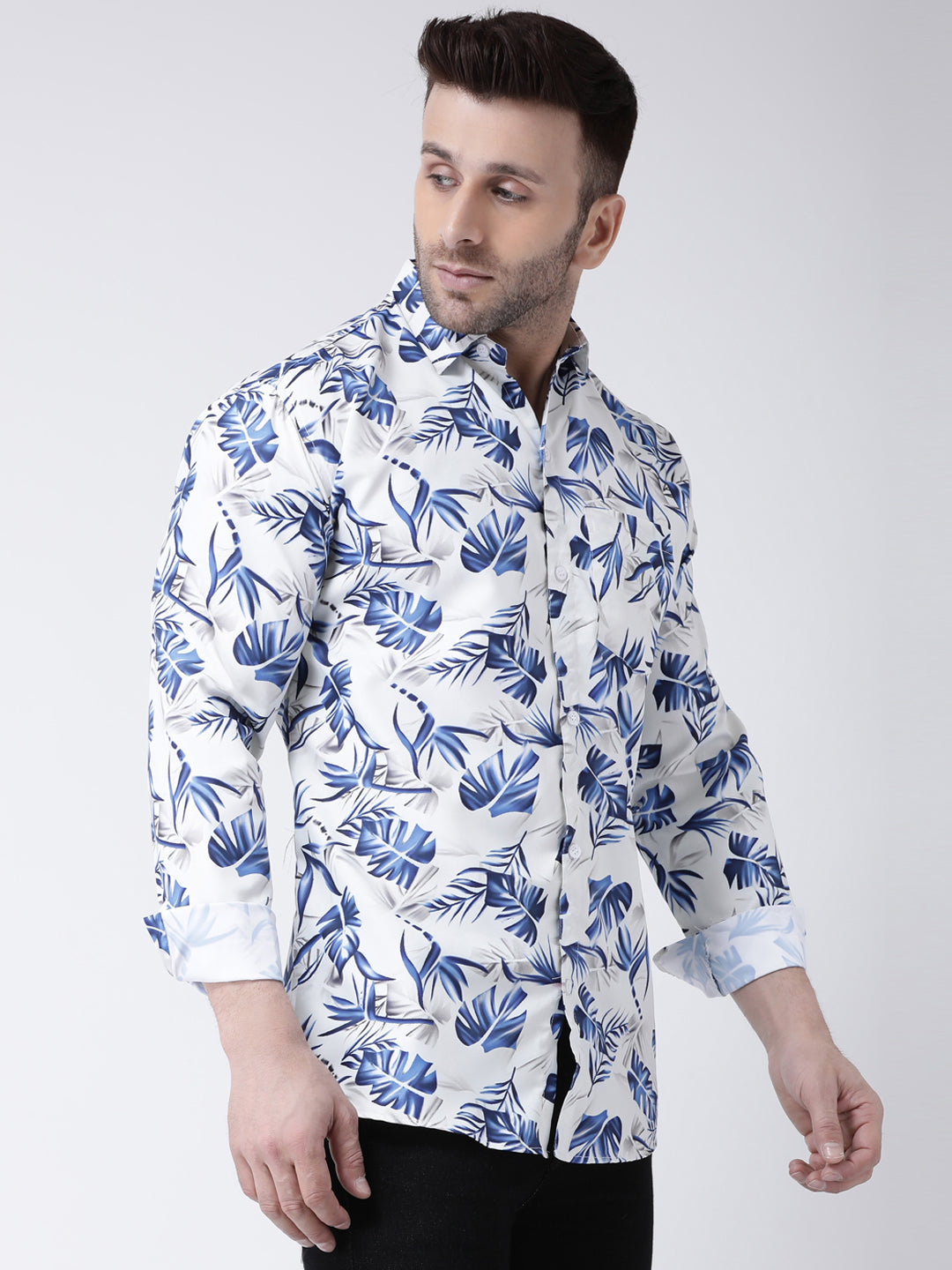 RIAG Multi color Men's Full Sleeves Printed Shirt | Grocsy