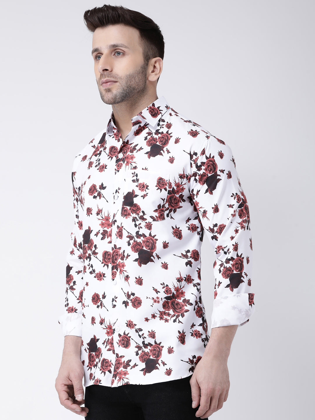RIAG Multi color Men's Full Sleeves Printed Shirt | Grocsy