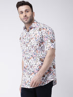 RIAG Multi color Men's Half Sleeves Printed Shirt | Grocsy