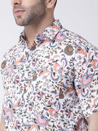 RIAG Multi color Men's Half Sleeves Printed Shirt | Grocsy