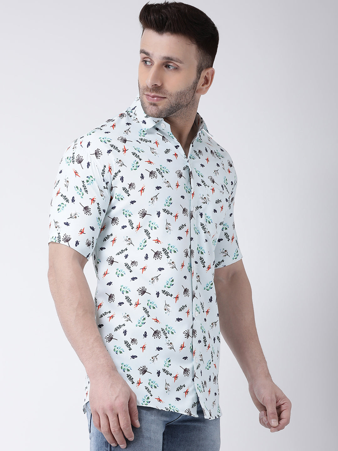 RIAG Multi color Men's Half Sleeves Printed Shirt | Grocsy