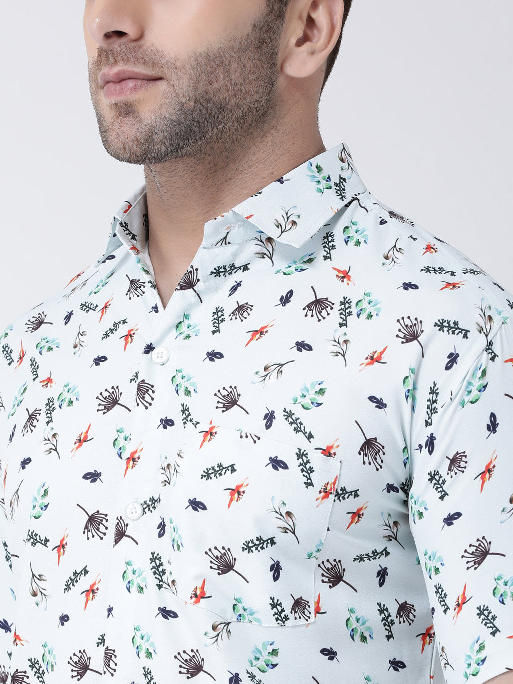 RIAG Multi color Men's Half Sleeves Printed Shirt | Grocsy