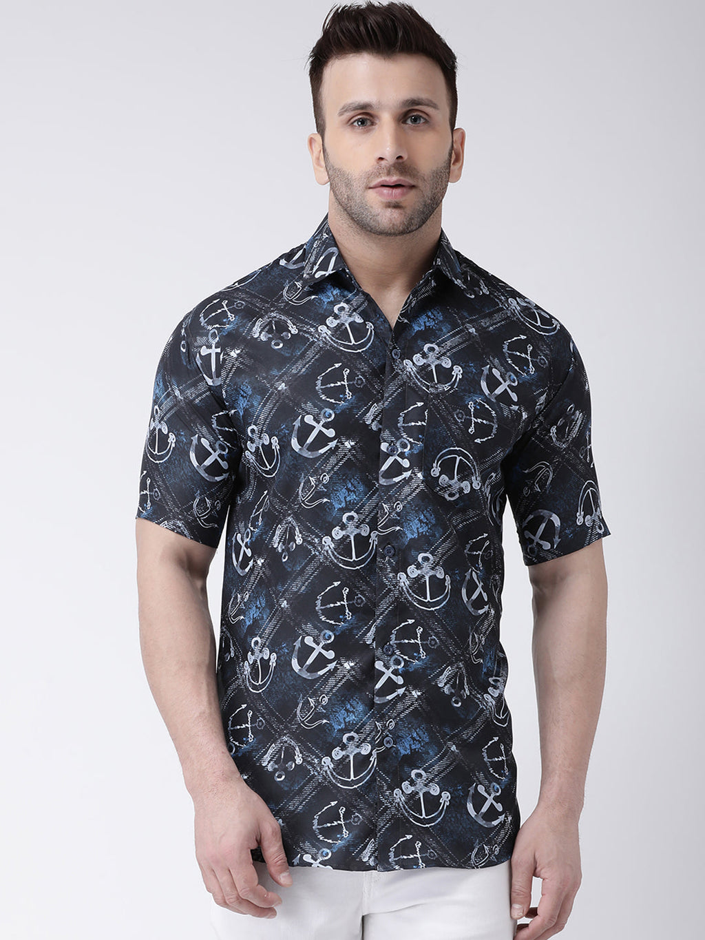 RIAG Multi color Men's Half Sleeves Printed Shirt | Grocsy