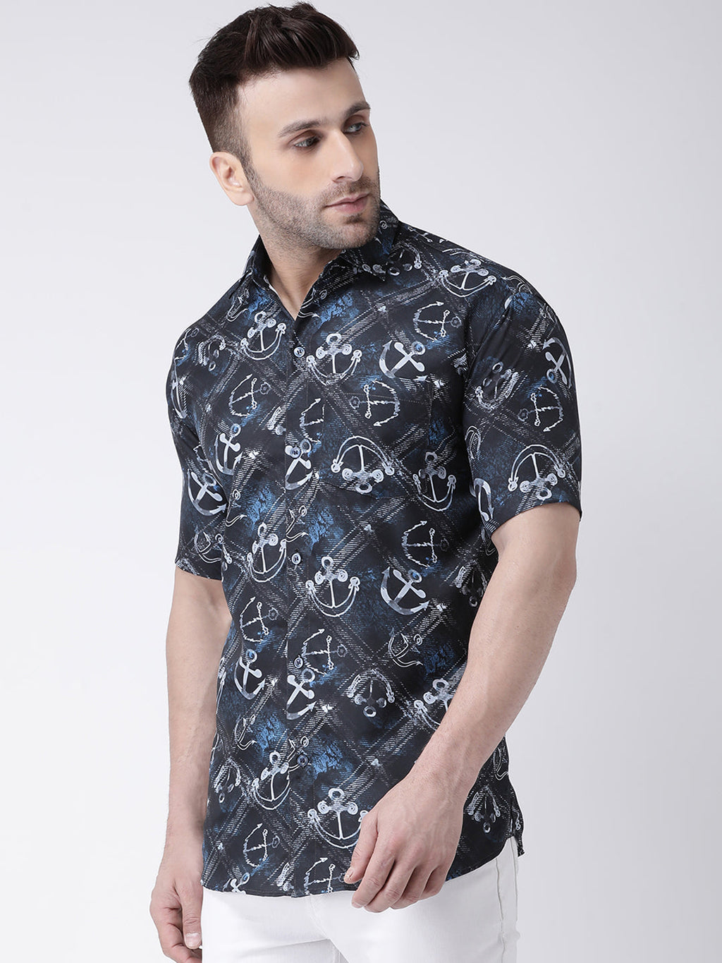 RIAG Multi color Men's Half Sleeves Printed Shirt | Grocsy