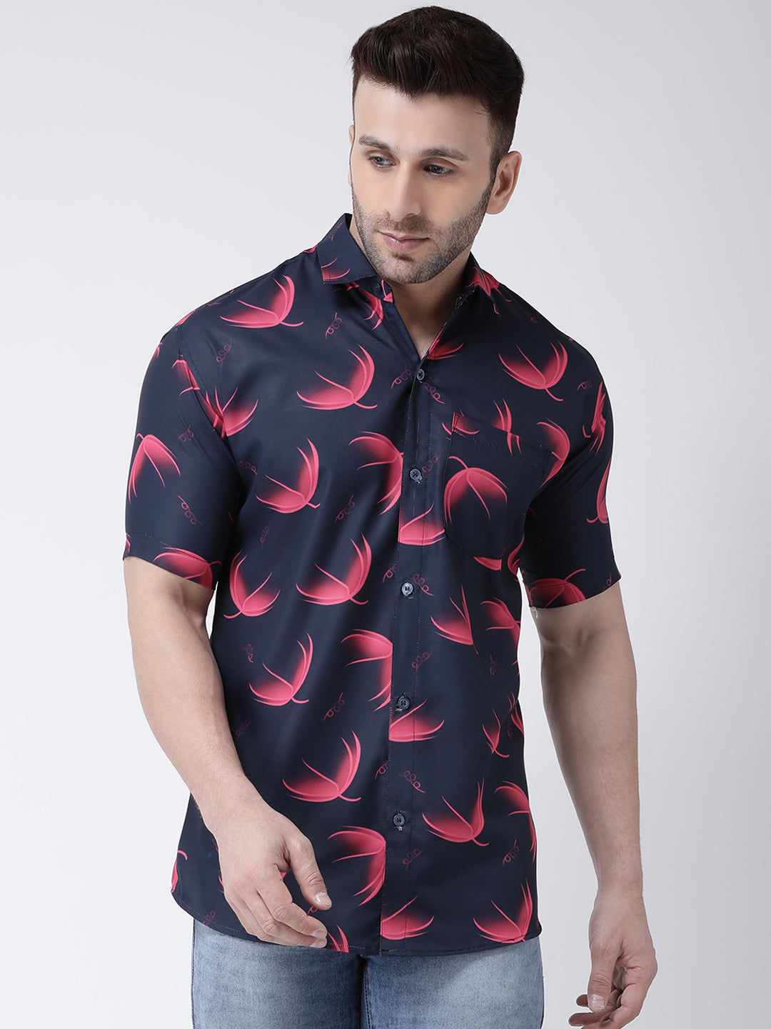 RIAG Multi color Men's Half Sleeves Printed Shirt | Grocsy