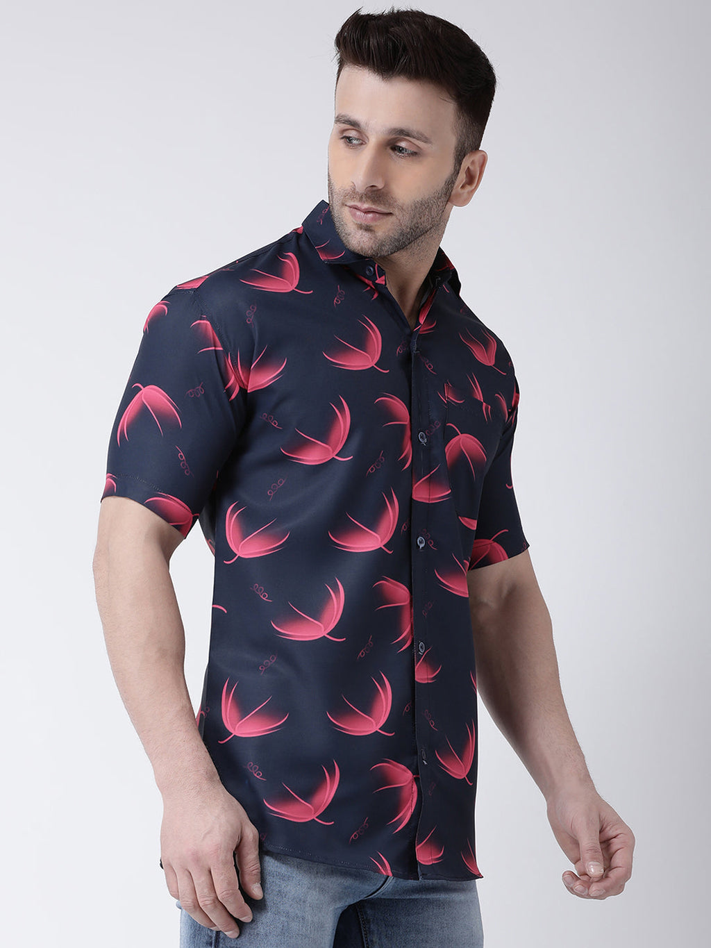 RIAG Multi color Men's Half Sleeves Printed Shirt | Grocsy