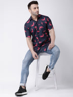 RIAG Multi color Men's Half Sleeves Printed Shirt | Grocsy