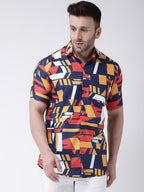 RIAG Multi color Men's Half Sleeves Printed Shirt | Grocsy