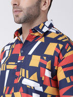 RIAG Multi color Men's Half Sleeves Printed Shirt | Grocsy