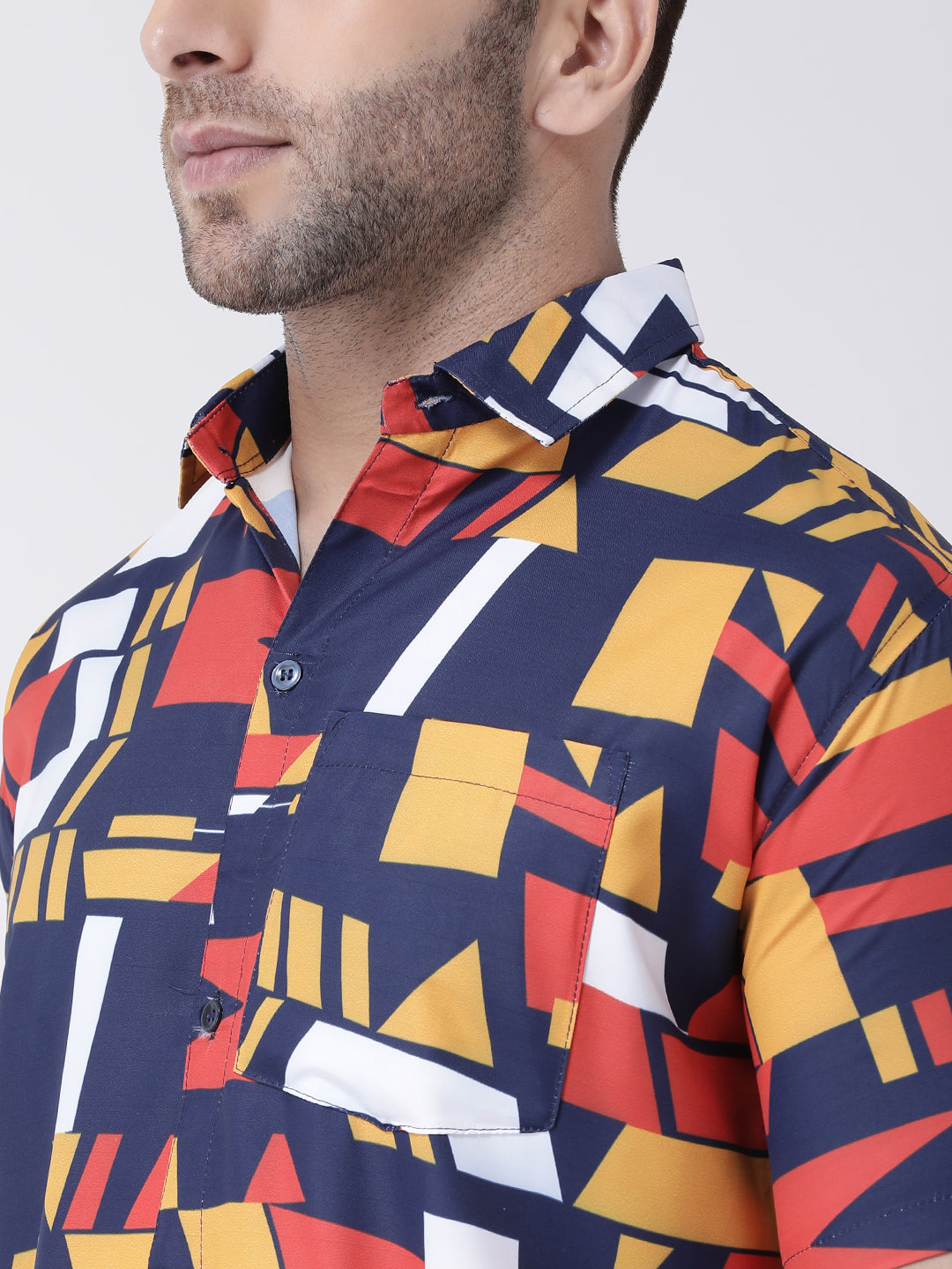 RIAG Multi color Men's Half Sleeves Printed Shirt | Grocsy