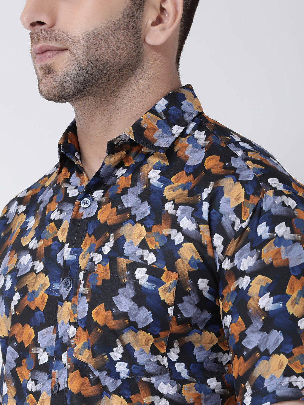 RIAG Multi color Men's Half Sleeves Printed Shirt | Grocsy