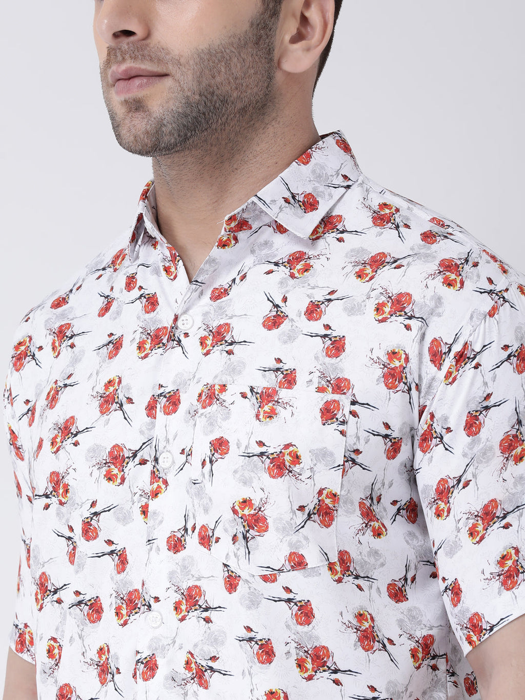 RIAG Multi color Men's Half Sleeves Printed Shirt | Grocsy