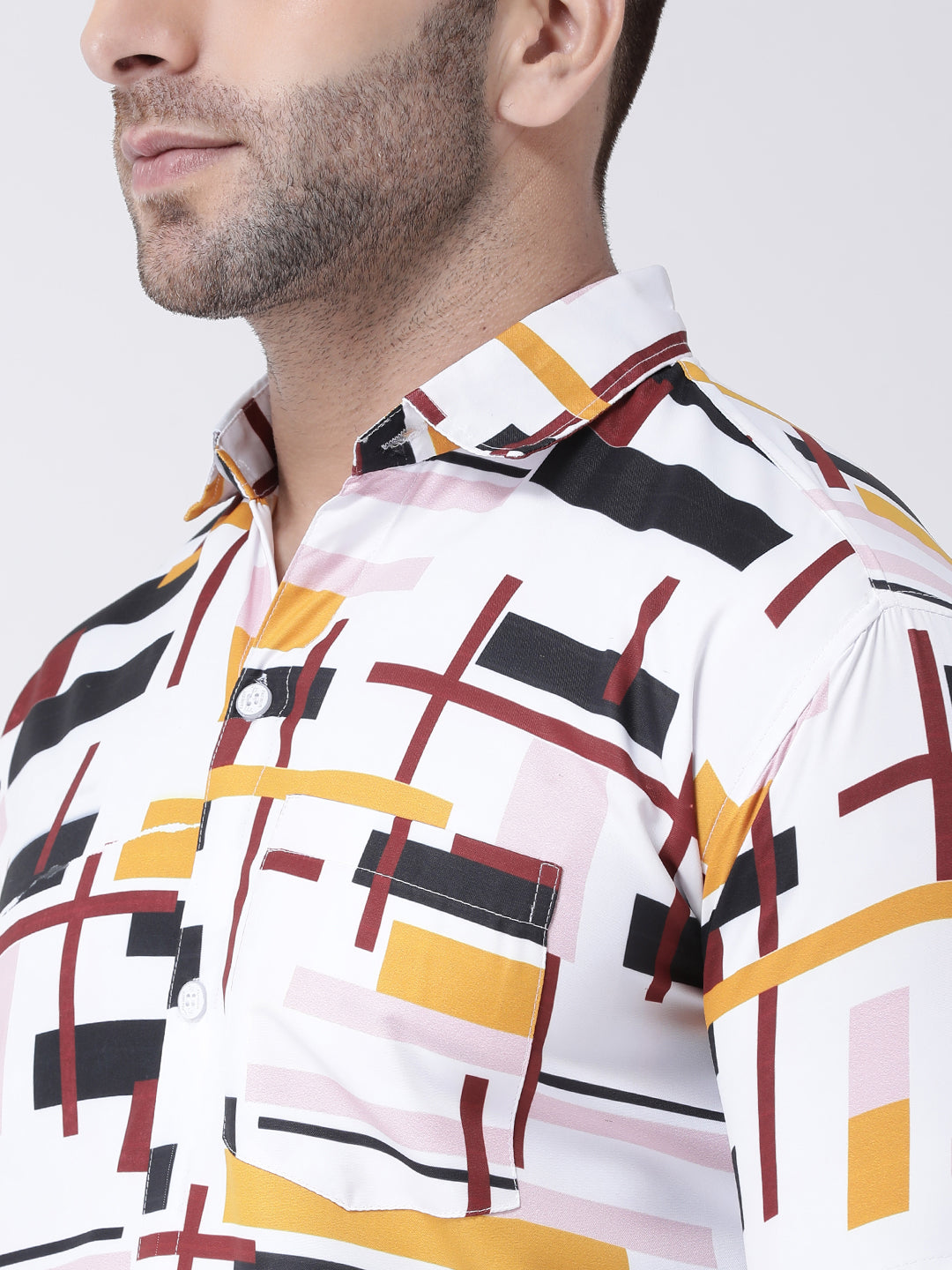 RIAG Multi color Men's Half Sleeves Printed Shirt | Grocsy